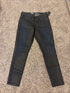 Women’s Black Coated Skinny Jeans